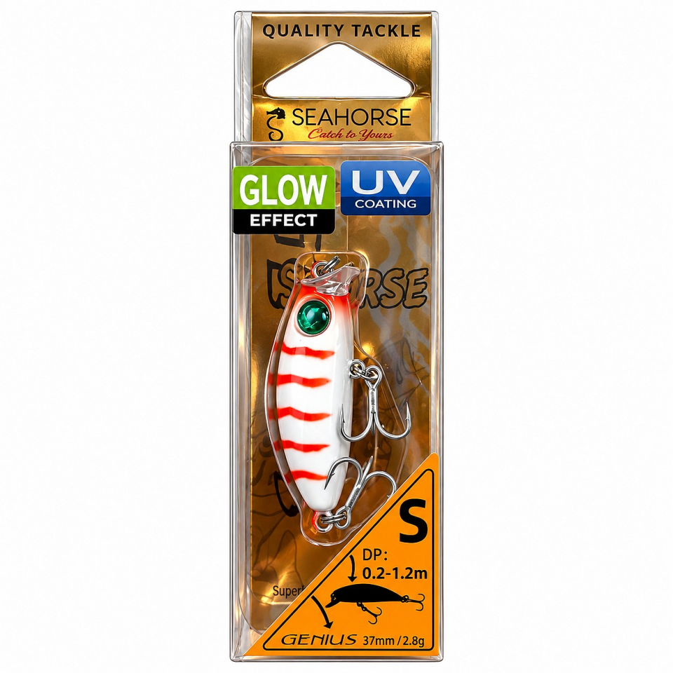 Sea Horse Genius 37 Mm 2.8 Gr Maket Yem