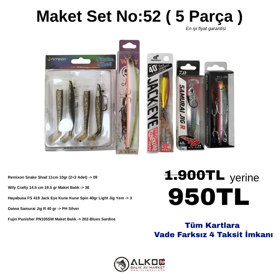 Maket Set No:52 ( 5 Parça )