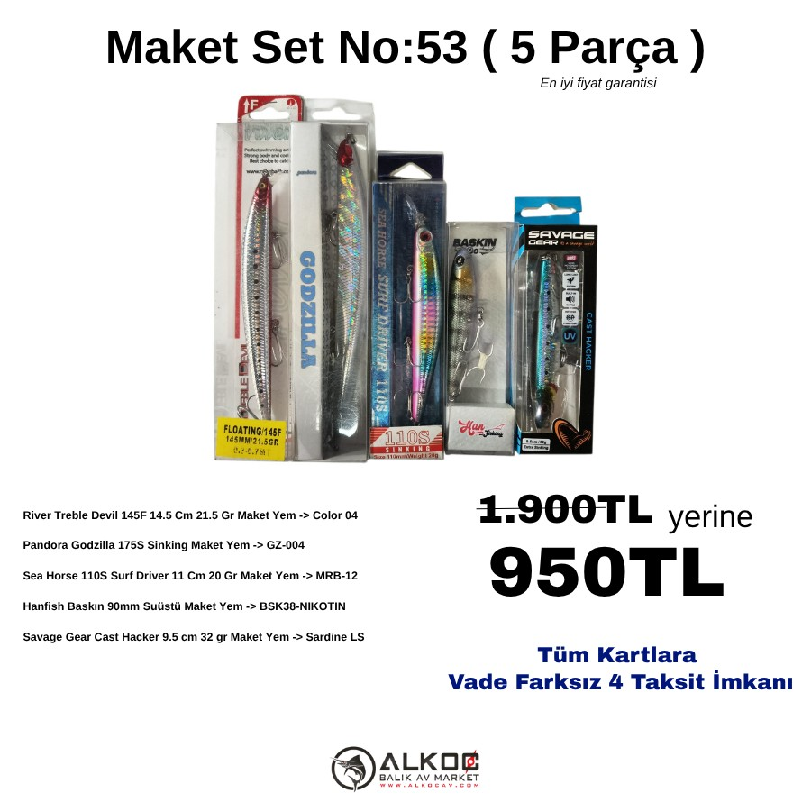 Maket Set No:53 ( 5 Parça )