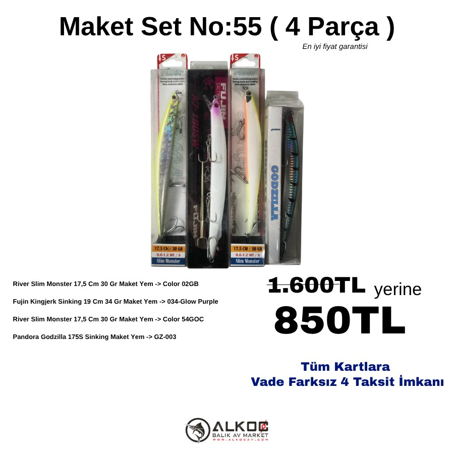 Maket Set No:55 ( 4 Parça )