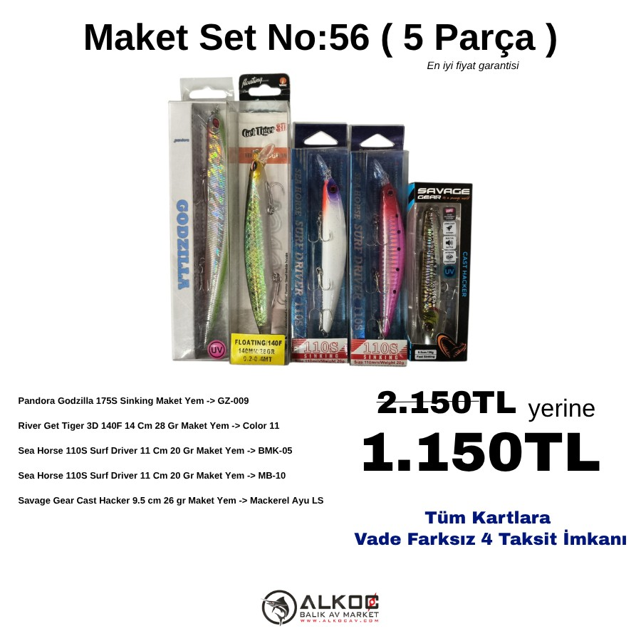 Maket Set No:56 ( 5 Parça )