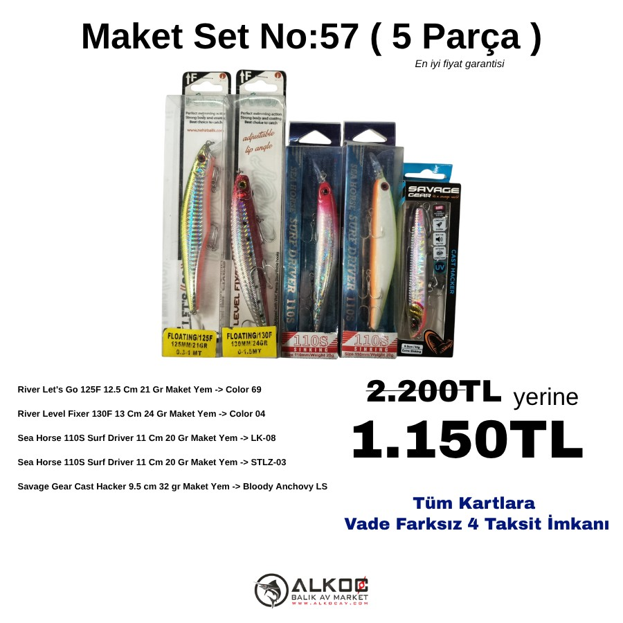 Maket Set No:57 ( 5 Parça )