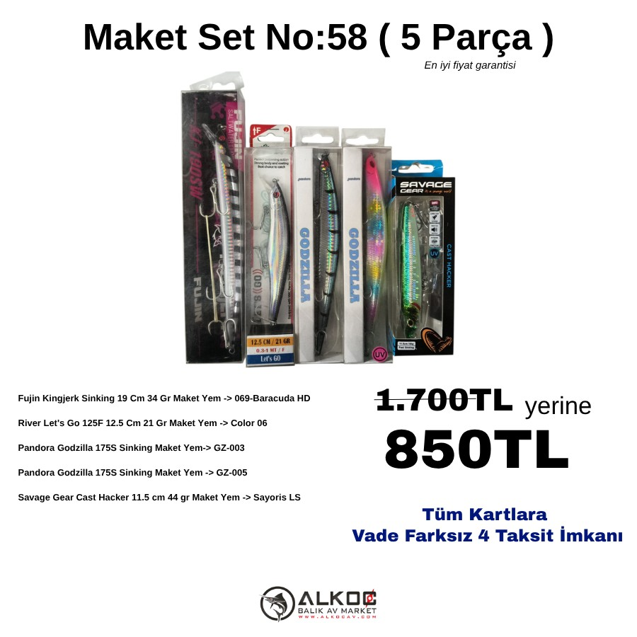 Maket Set No:58 ( 5 Parça )