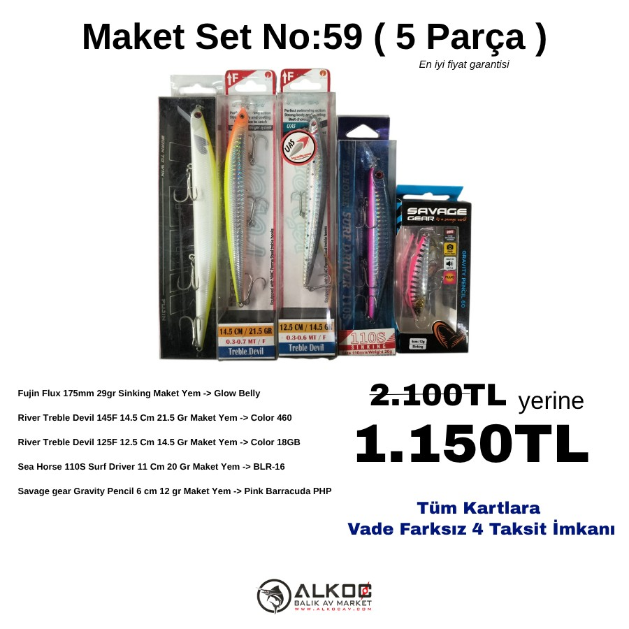 Maket Set No:59 ( 5 Parça )