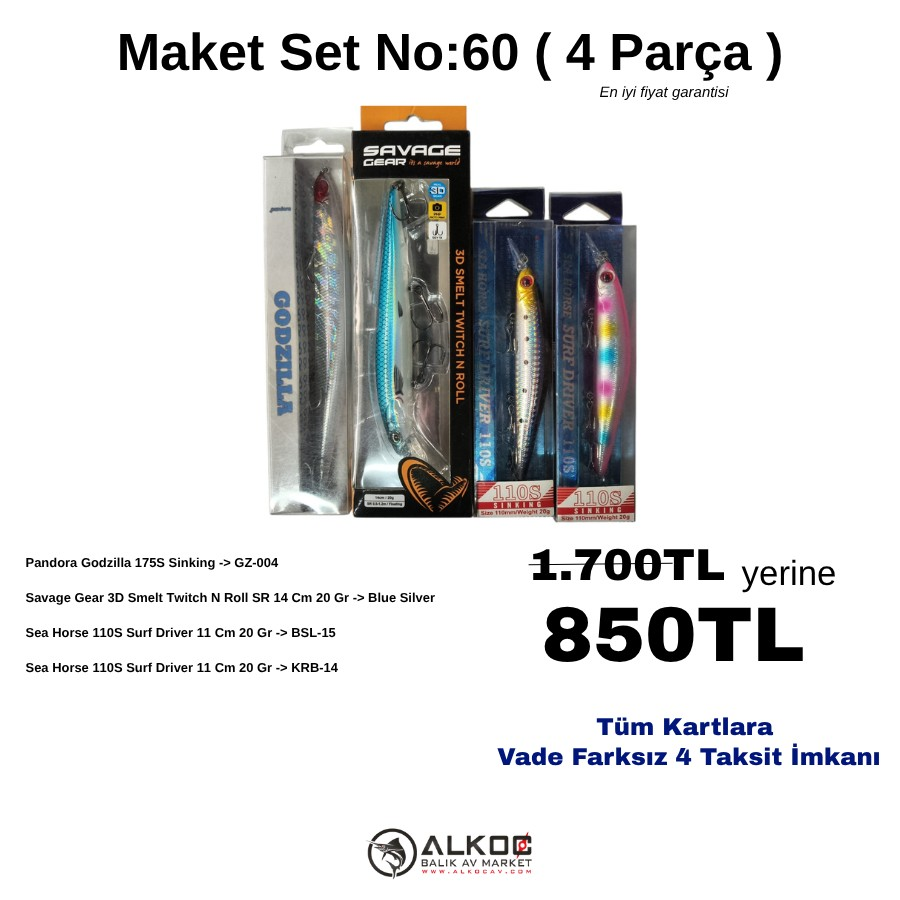 Maket Set No:60 ( 4 Parça )