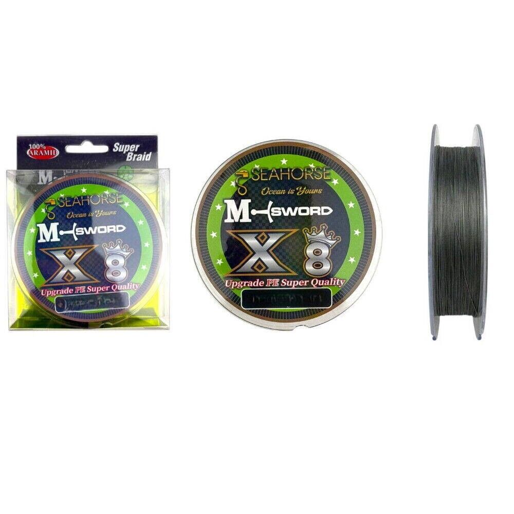 Sea Horse M-Sword x8 300 Mt Gri İp Misina