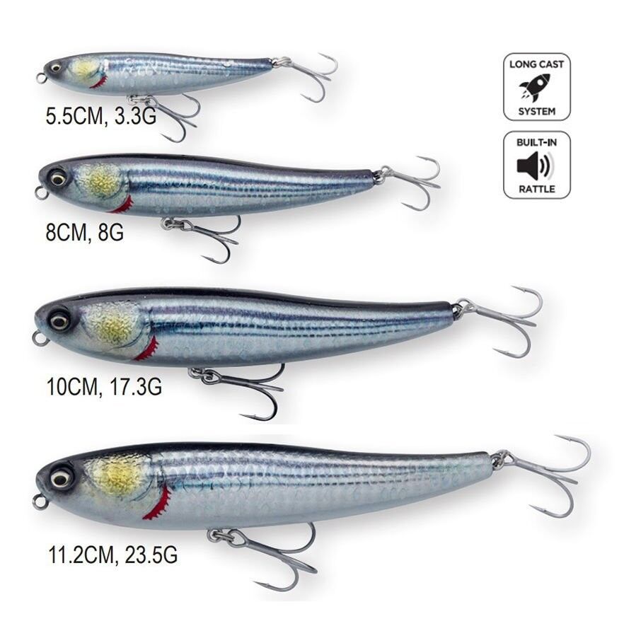 Savage Gear Bullet Mullet 8 cm 8gr Maket Balık