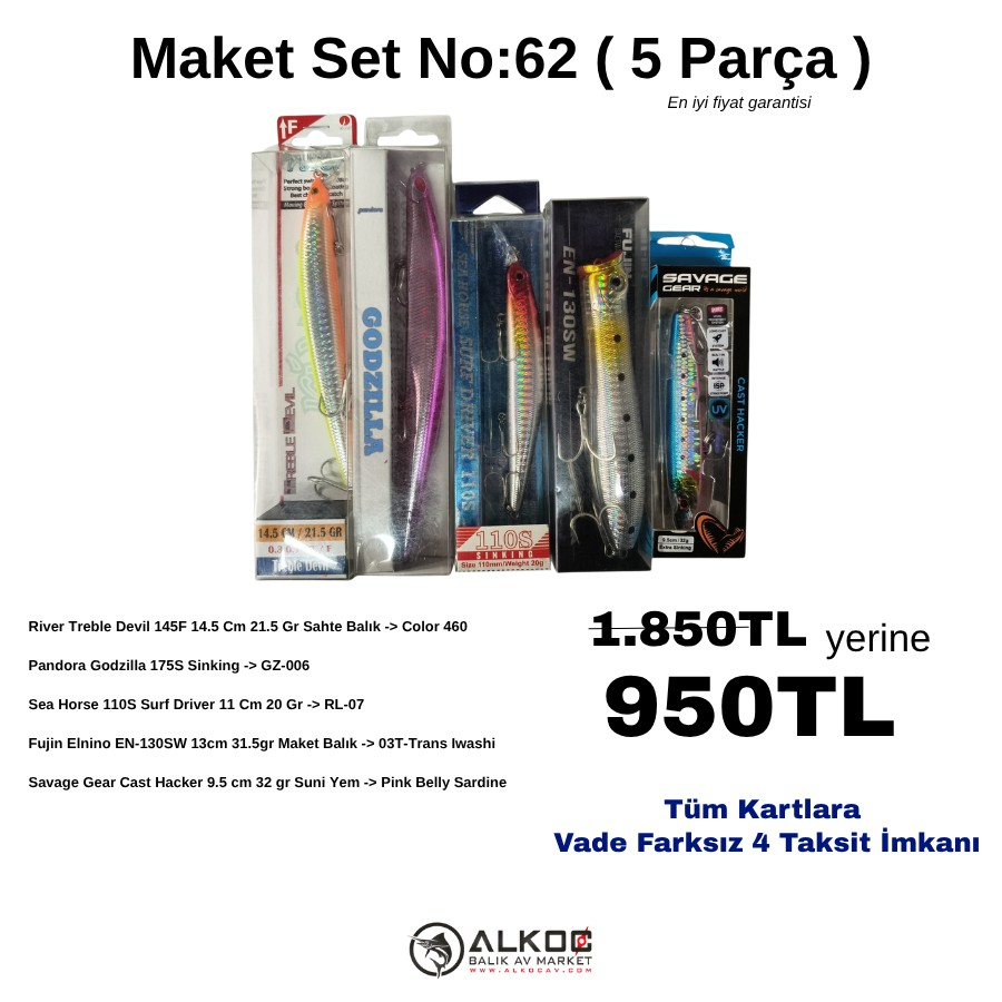 Maket Set No:62 ( 5 Parça )