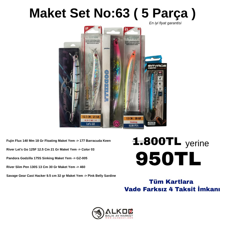 Maket Set No:63 ( 5 Parça )