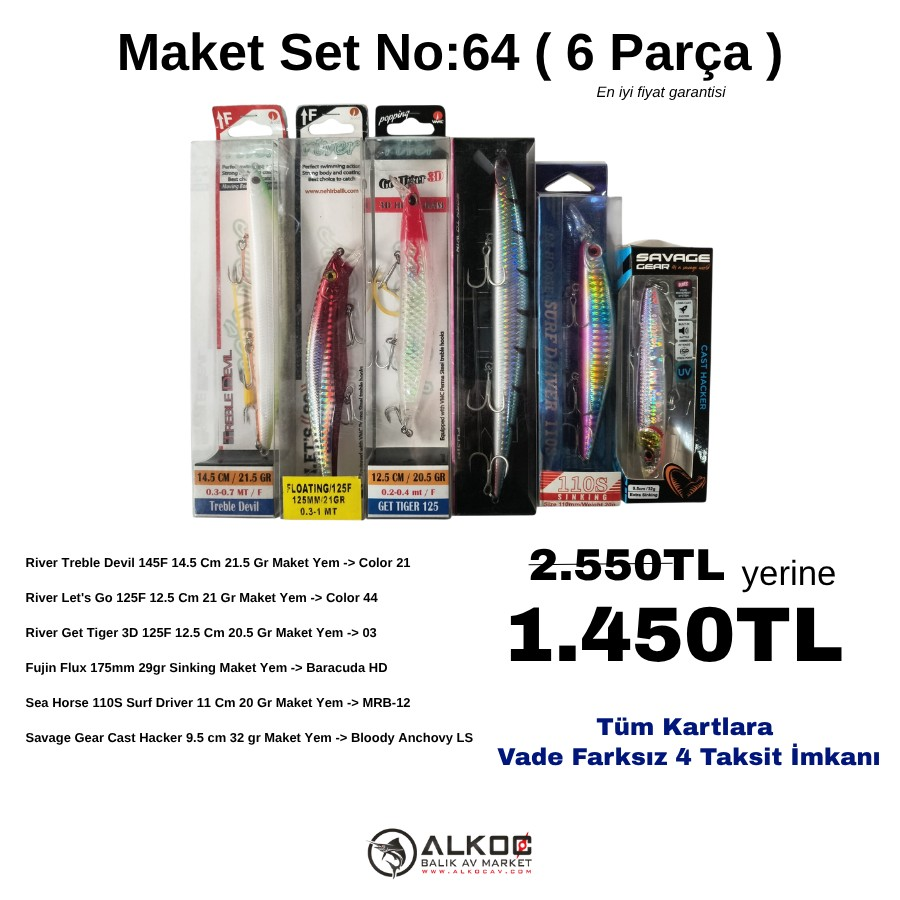 Maket Set No:64 ( 6 Parça )