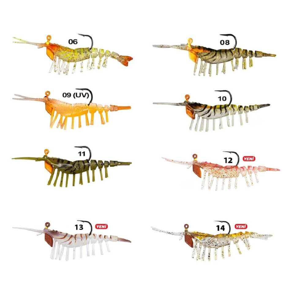 Ryuji Ayu Shrimp 7.5cm 7.2gr Silikon Karides