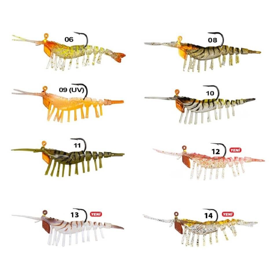 Ryuji Ayu Shrimp 7.5cm 7.2gr Silikon Karides