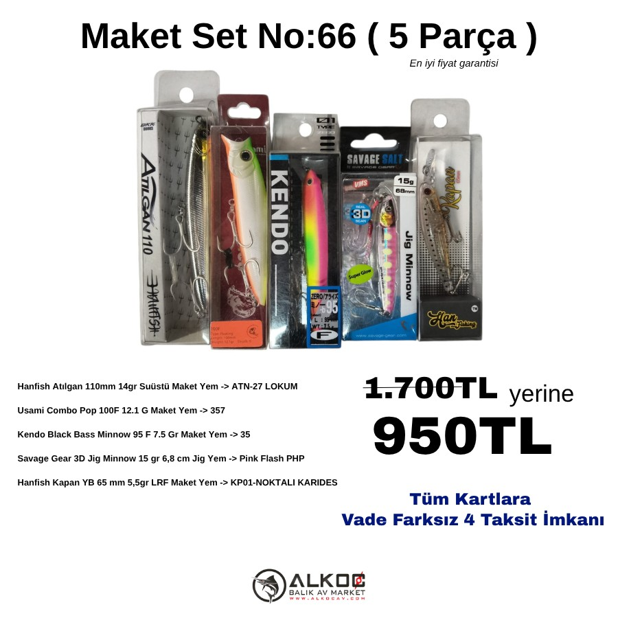 Maket Set No:66 ( 5 Parça )