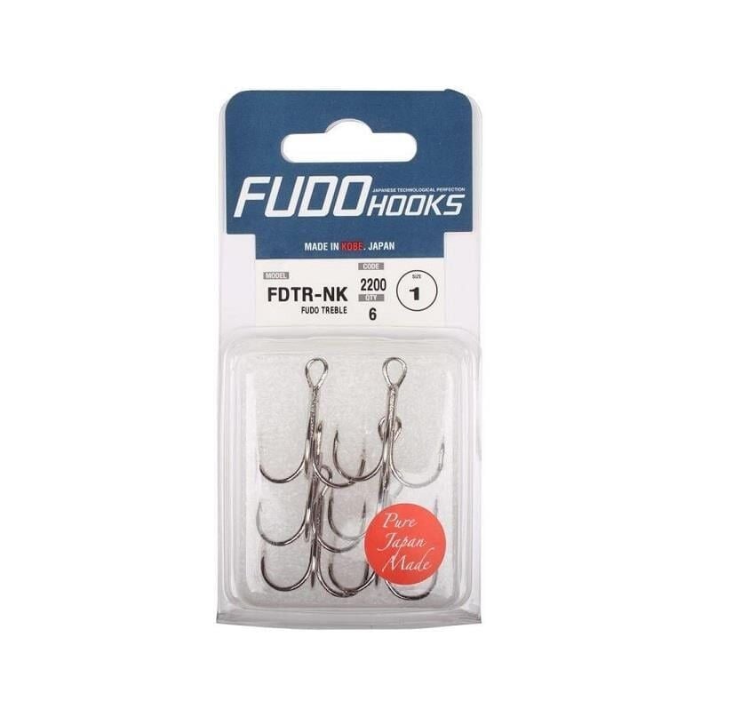 Fudo Hooks FDTR-NK 2200 Treble Üçlü Nikel İğne