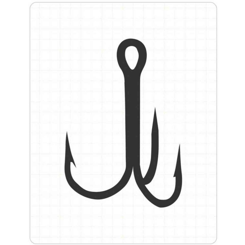 Fudo Hooks FDTR-NK 2200 Treble Üçlü Nikel İğne