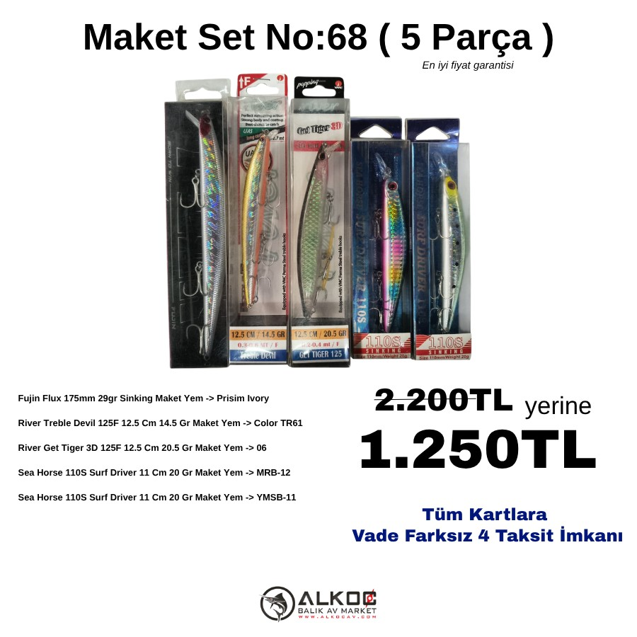 Maket Set No:68 ( 5 Parça )