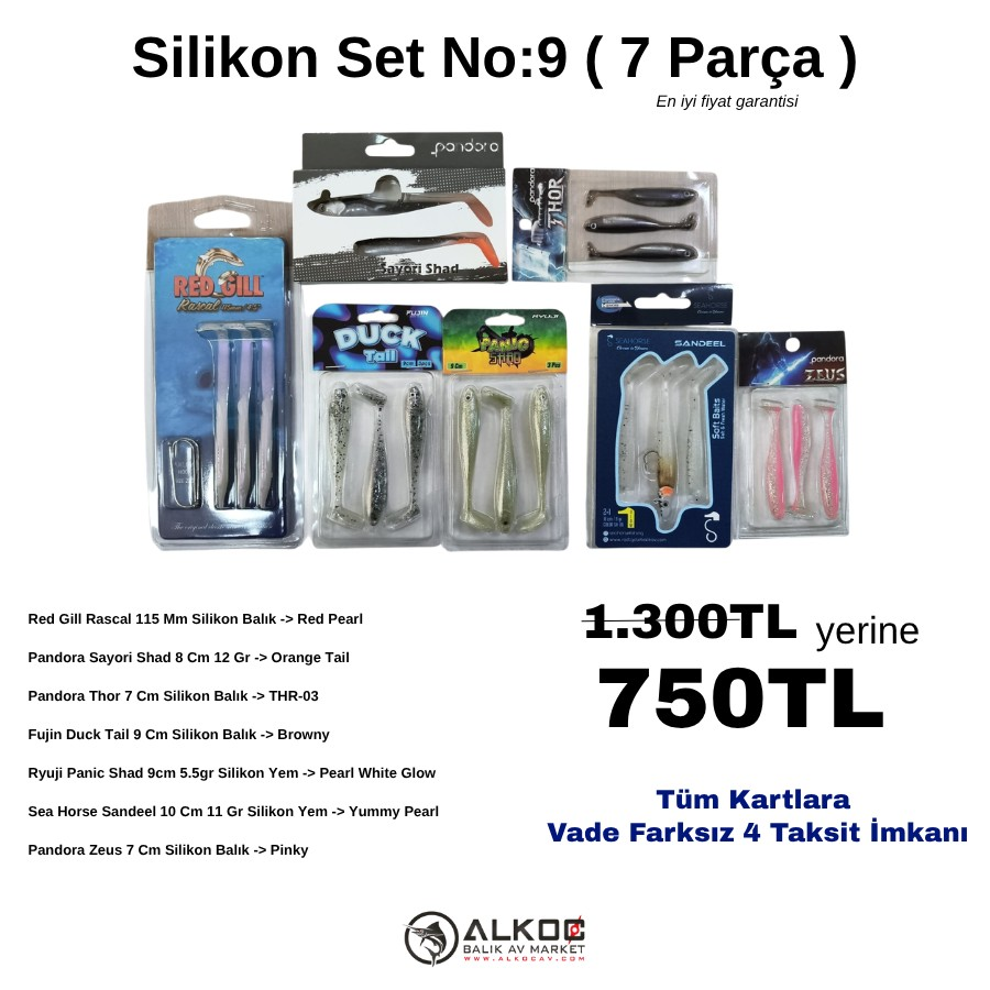 Silikon Set No:9 ( 7 Parça )