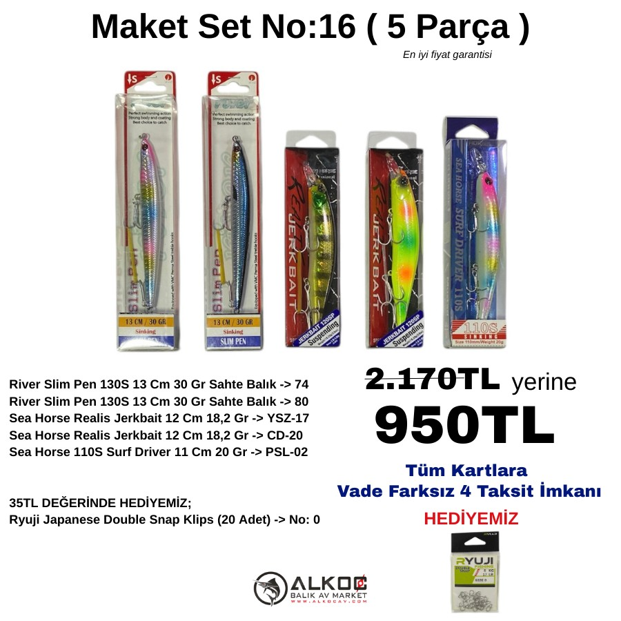 Maket Set No:16 ( 5 Parça )