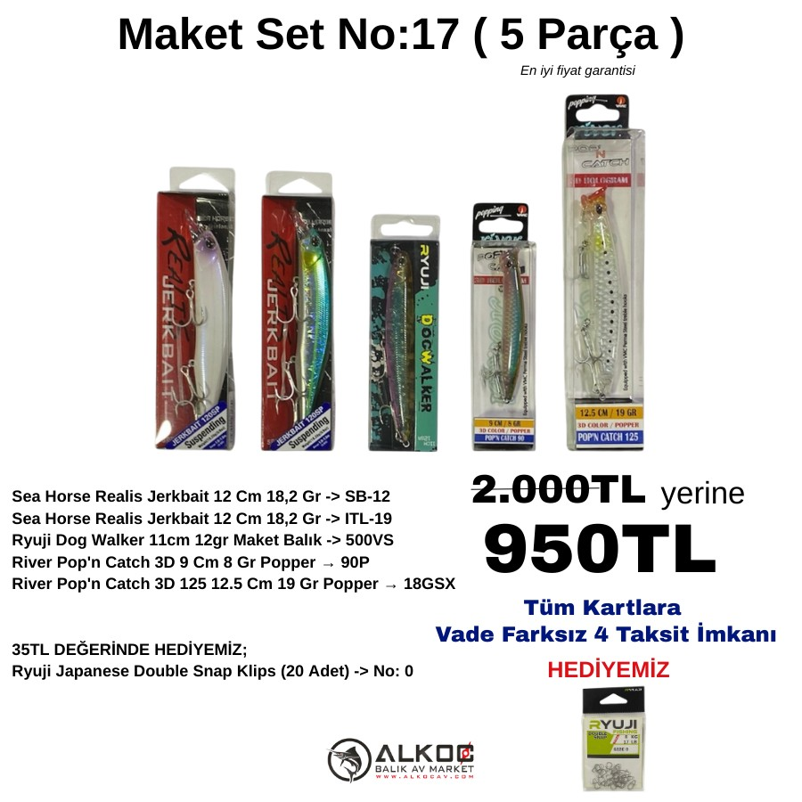Maket Set No:17 ( 5 Parça )
