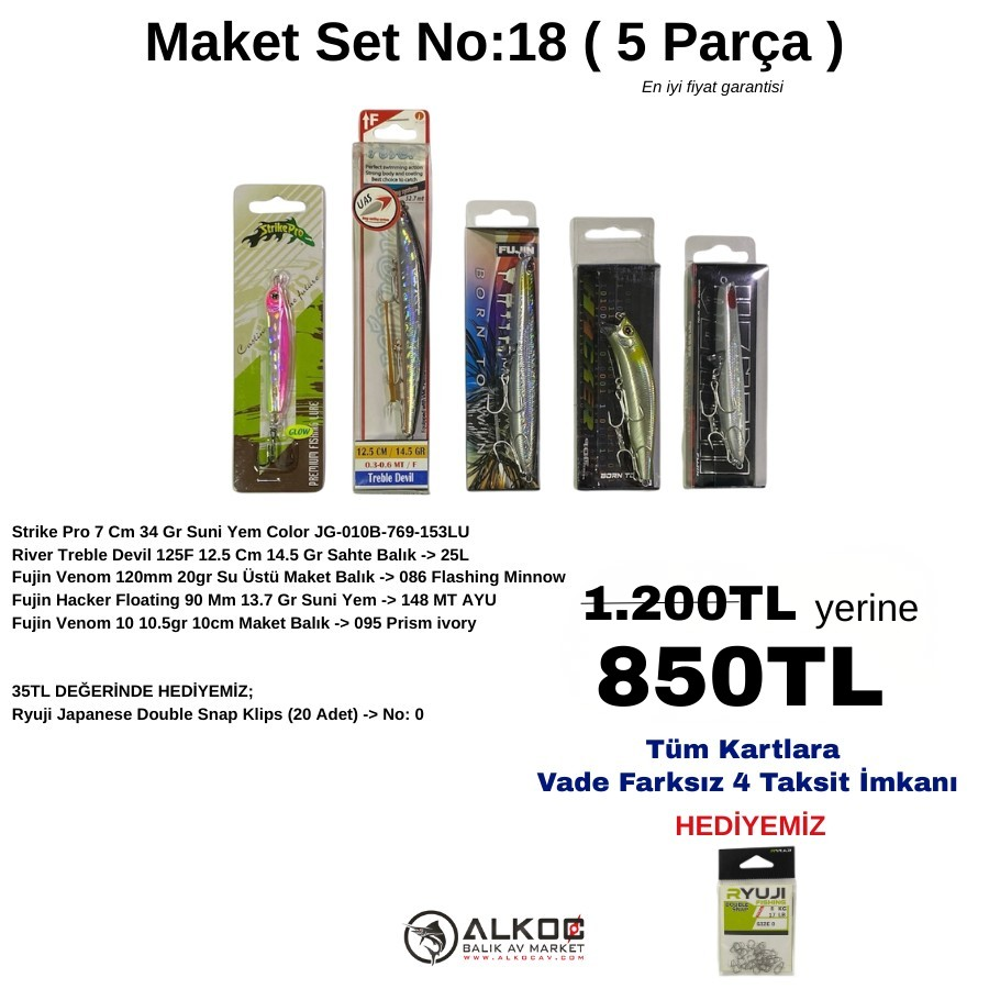 Maket Set No:18 ( 5 Parça )