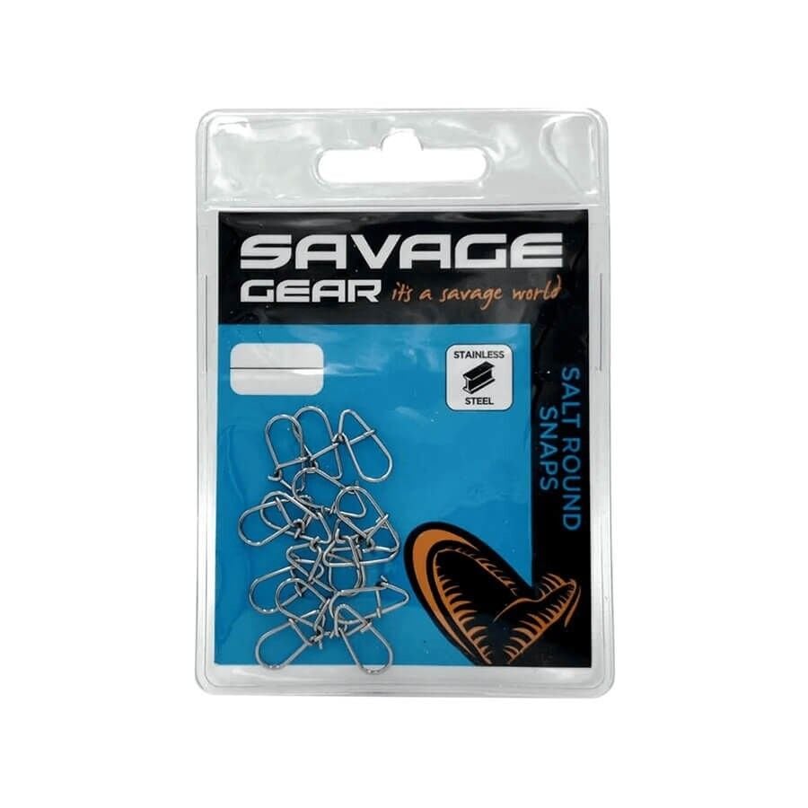 Savage Gear Salt Round Snaps Spin ve Lrf Klips