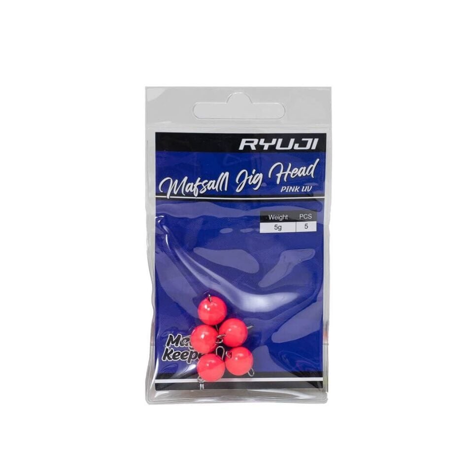 Ryuji Mafsallı Pink UV Jig head İğnesiz (5 Adet)