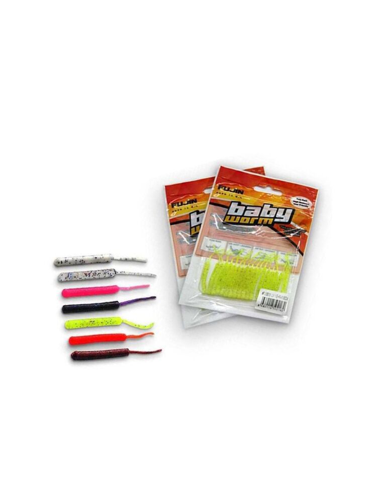 Fujin Baby Worm 5.2 Cm Floating LRF Silikonu Orange