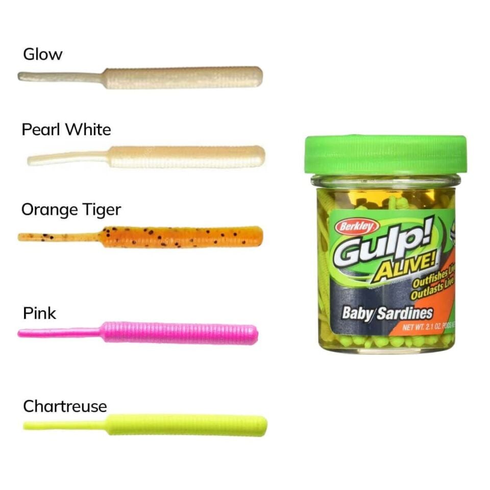 Berkley Gulp Alive Baby Sardine Sahte Yemi 4 Cm