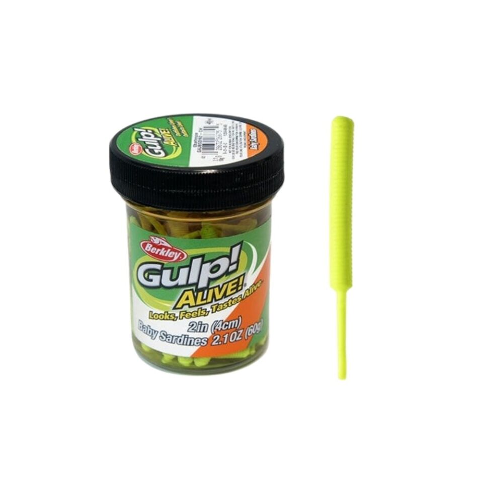 Berkley Gulp Alive Baby Sardine Sahte Yemi 4 Cm