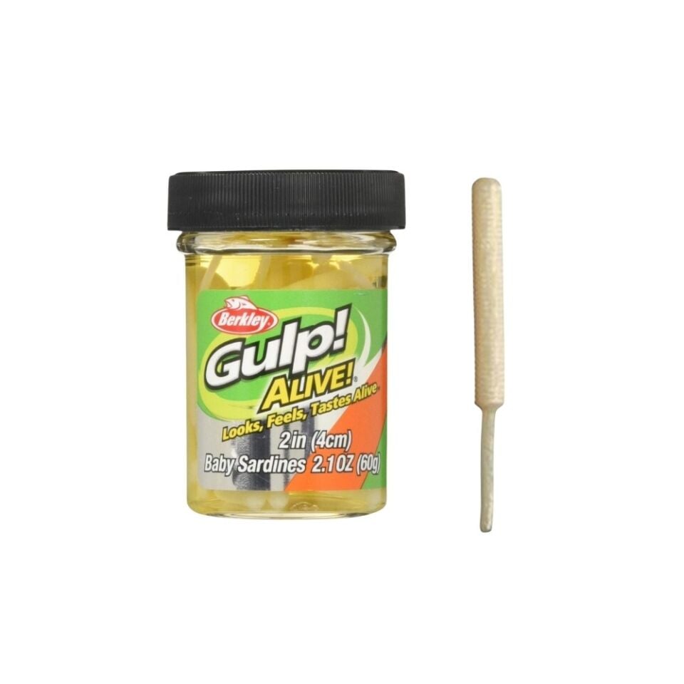 Berkley Gulp Alive Baby Sardine Sahte Yemi 4 Cm