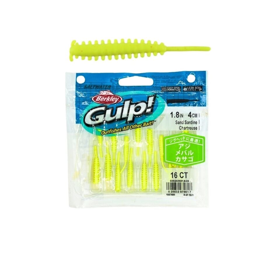 Berkley Gulp Sand Sardine Sahte Yemi 4 Cm