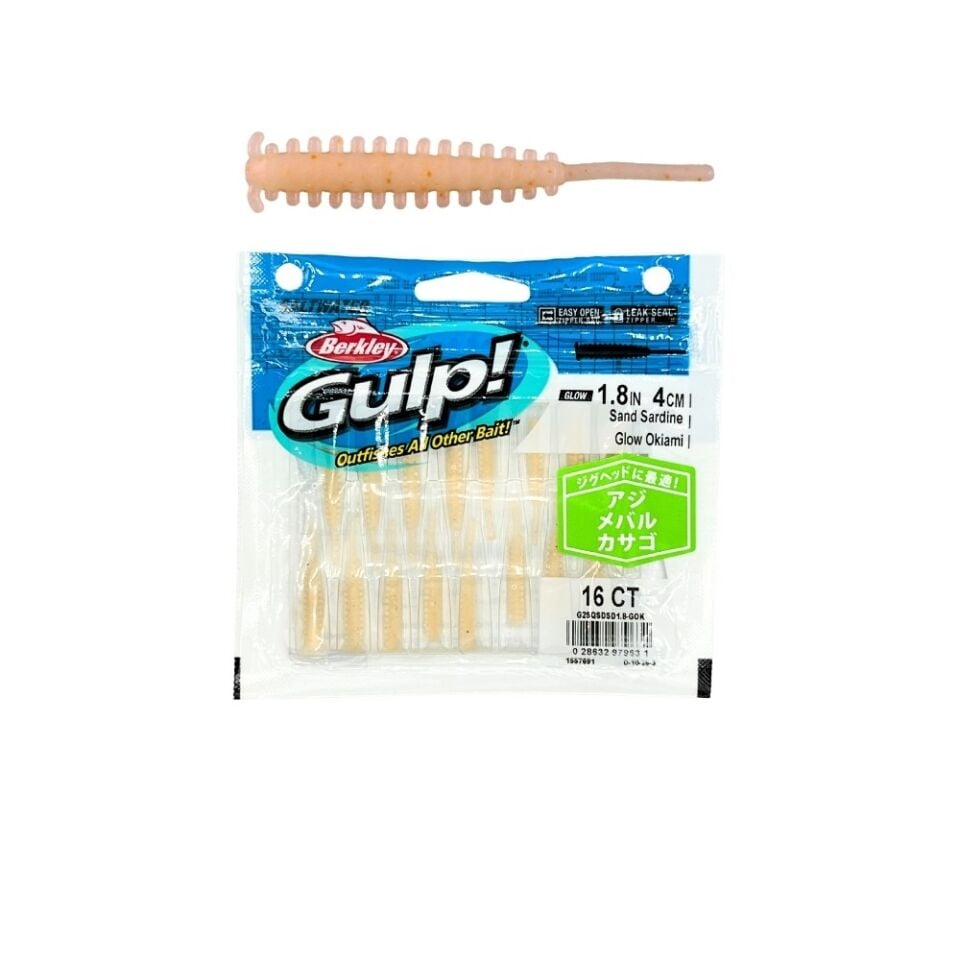 Berkley Gulp Sand Sardine Sahte Yemi 4 Cm