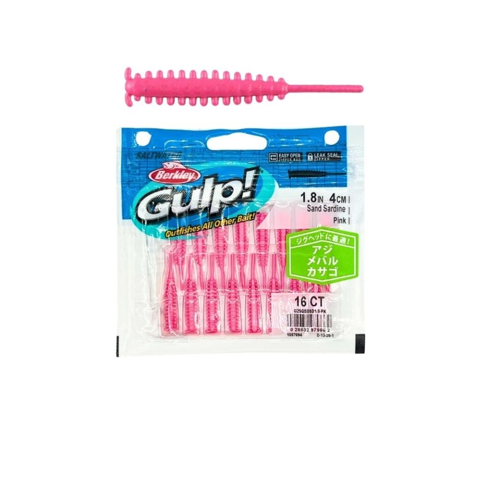 Berkley Gulp Sand Sardine Sahte Yemi 4 Cm