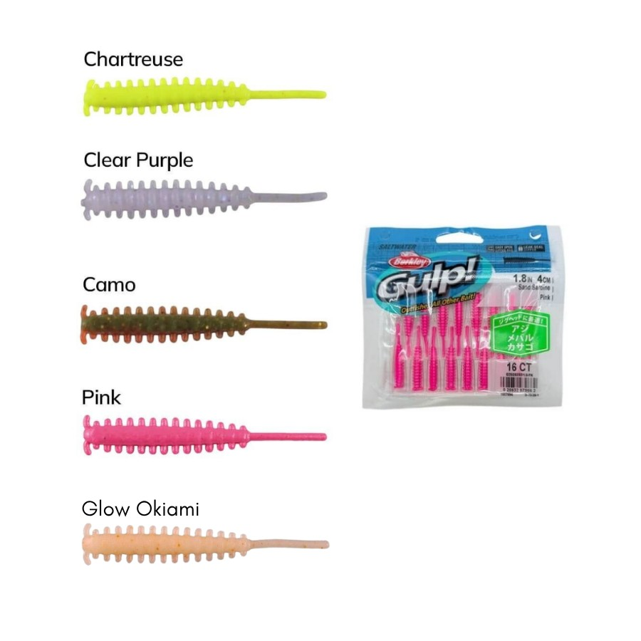 Berkley Gulp Sand Sardine Sahte Yemi 4 Cm