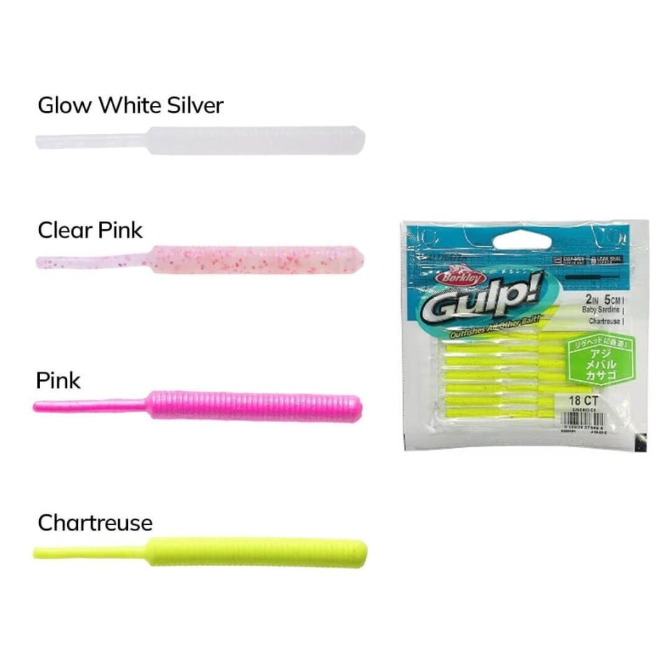 Berkley Gulp Baby Sardine Sahte Yemi 5 Cm