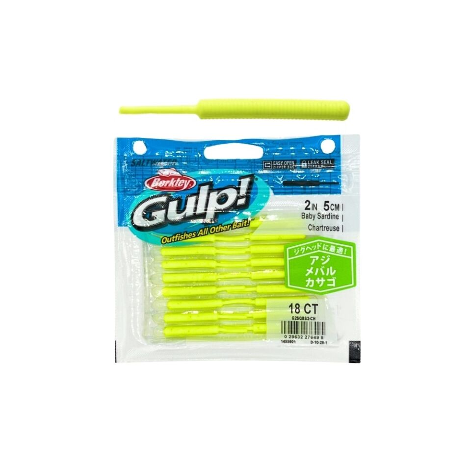 Berkley Gulp Baby Sardine Sahte Yemi 5 Cm