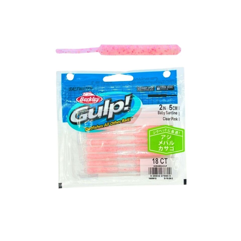 Berkley Gulp Baby Sardine Sahte Yemi 5 Cm
