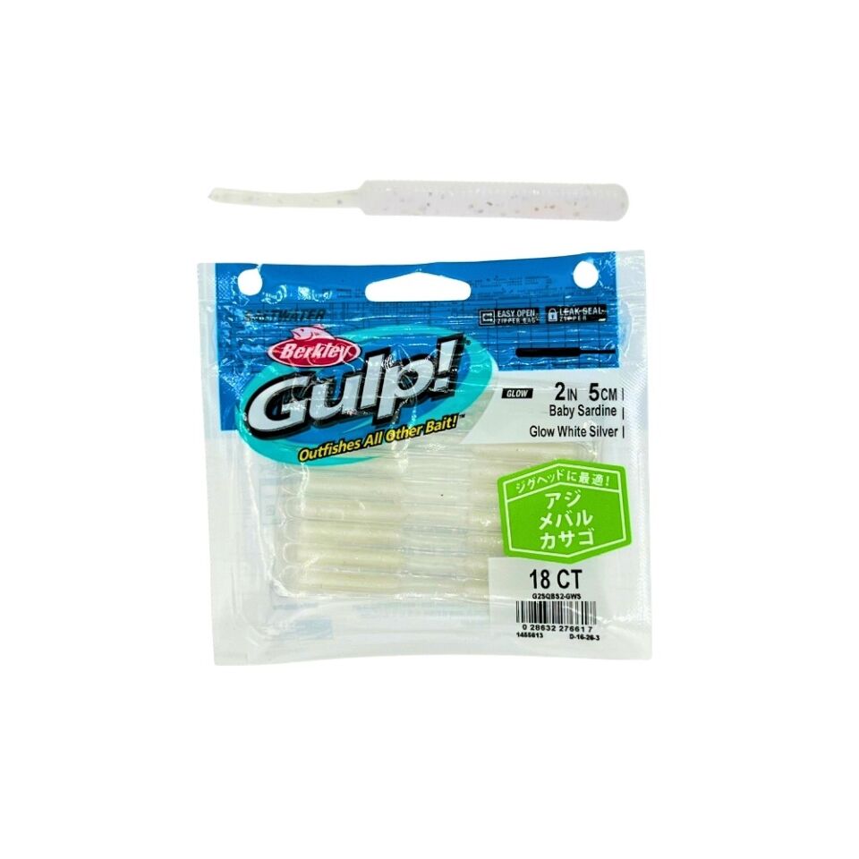 Berkley Gulp Baby Sardine Sahte Yemi 5 Cm