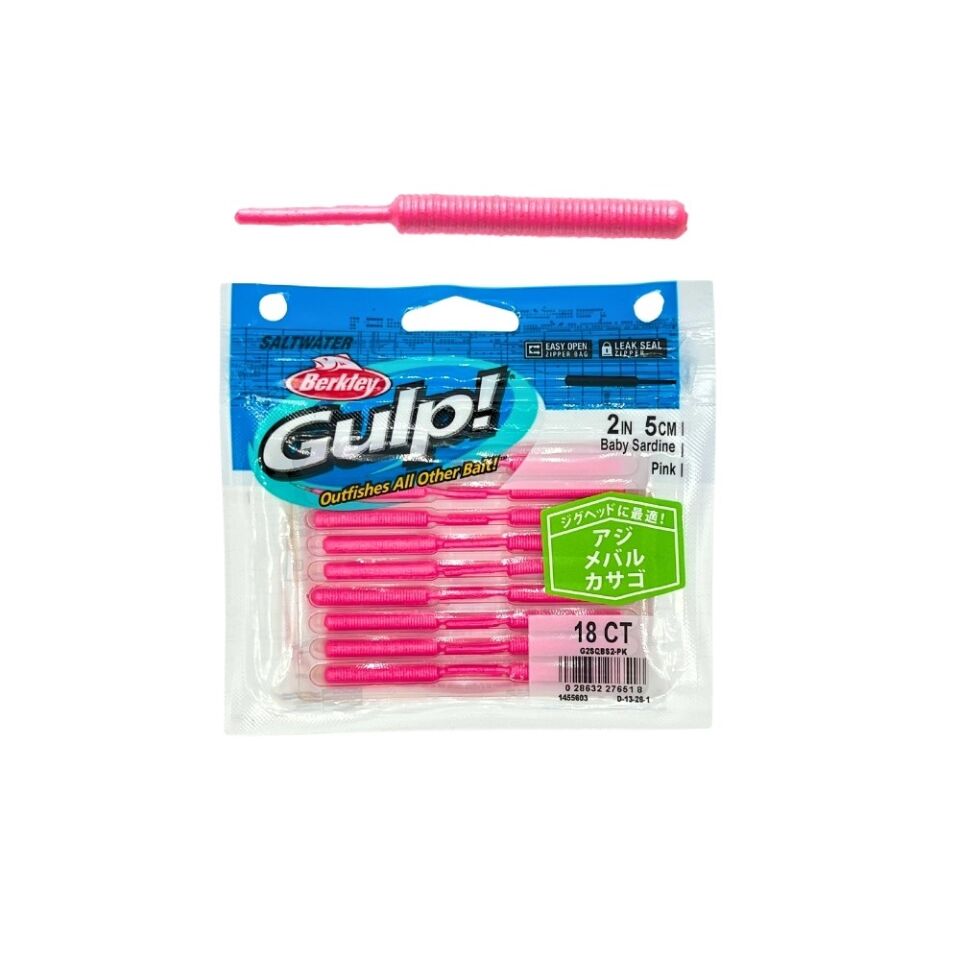 Berkley Gulp Baby Sardine Sahte Yemi 5 Cm