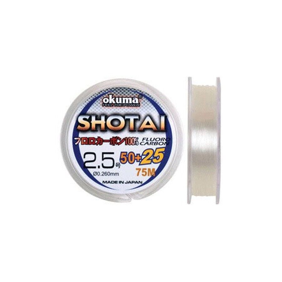 Okuma Shotai Fluorocarbon Misina 75 mt